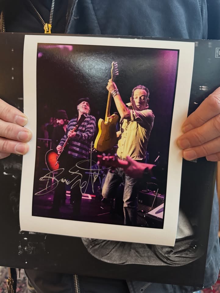 Transparent Clinch Print Springsteen Grushecky