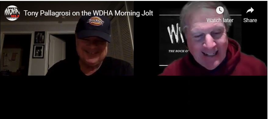 WDHA 105.5 Jim Monaghan with Tony Pallagrosi
